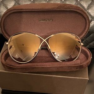 Tom Ford Rosie Sunglasses (TF344 48G)